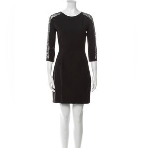 Sandro mini black dress size M